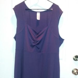 NWOT plus size cute summer purple dress.